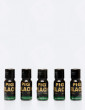 Pacote de 5 poppers Pig Black 15 ml