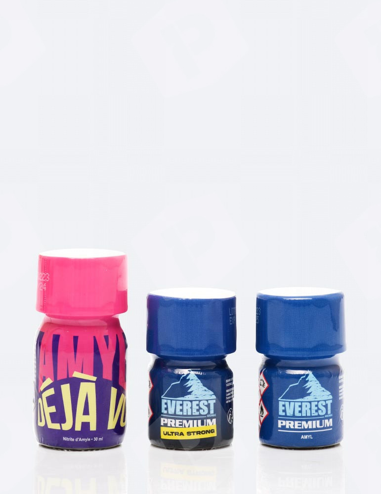 Pacote Supremo: Everest Premium, Everest Premium Ultra strong e Amyl déjà Vu