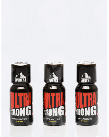Poppers Ultra Strong 15 ml pack de 3