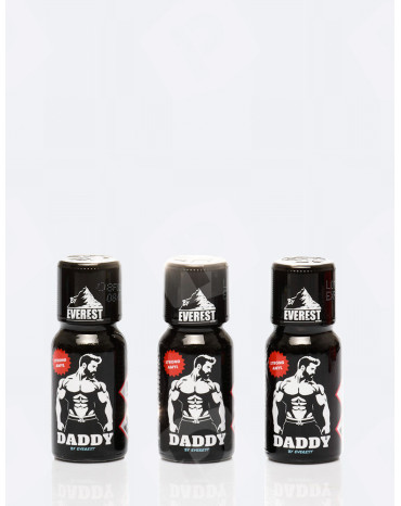 Poppers Daddy 15 ml x3 unidades