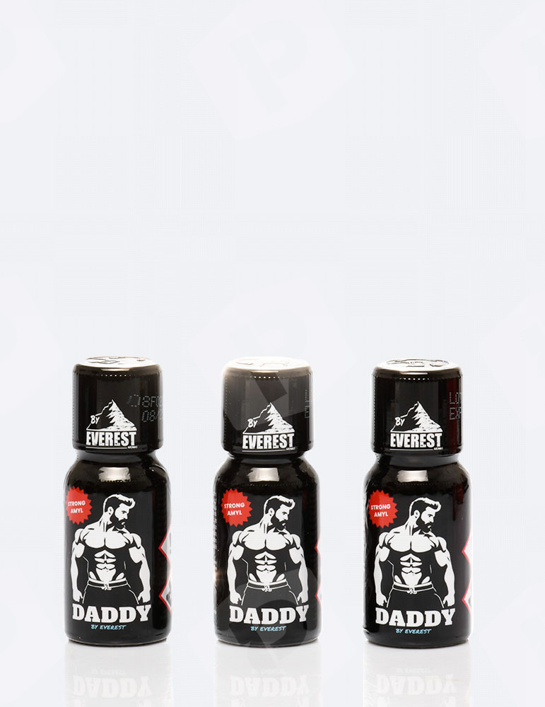 Poppers Daddy 15 ml x3 unidades