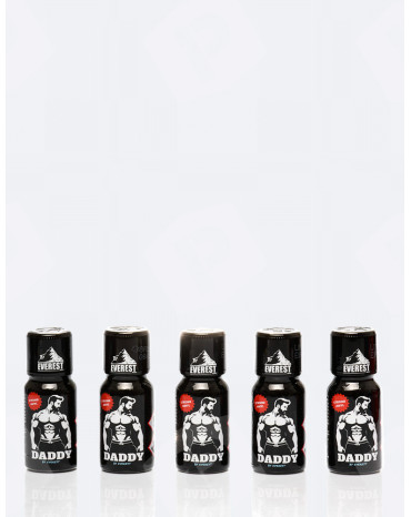 Poppers Daddy 15 ml x5 unidades