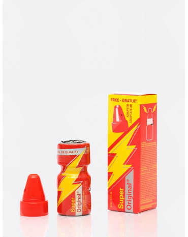 Poppers Super Original Amyl 10 ml + Tampa