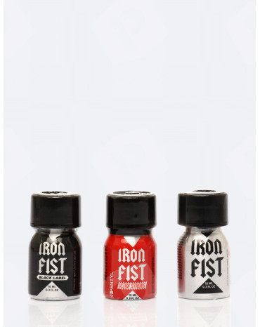 Pacote de 3 mini iron fist 10 ml