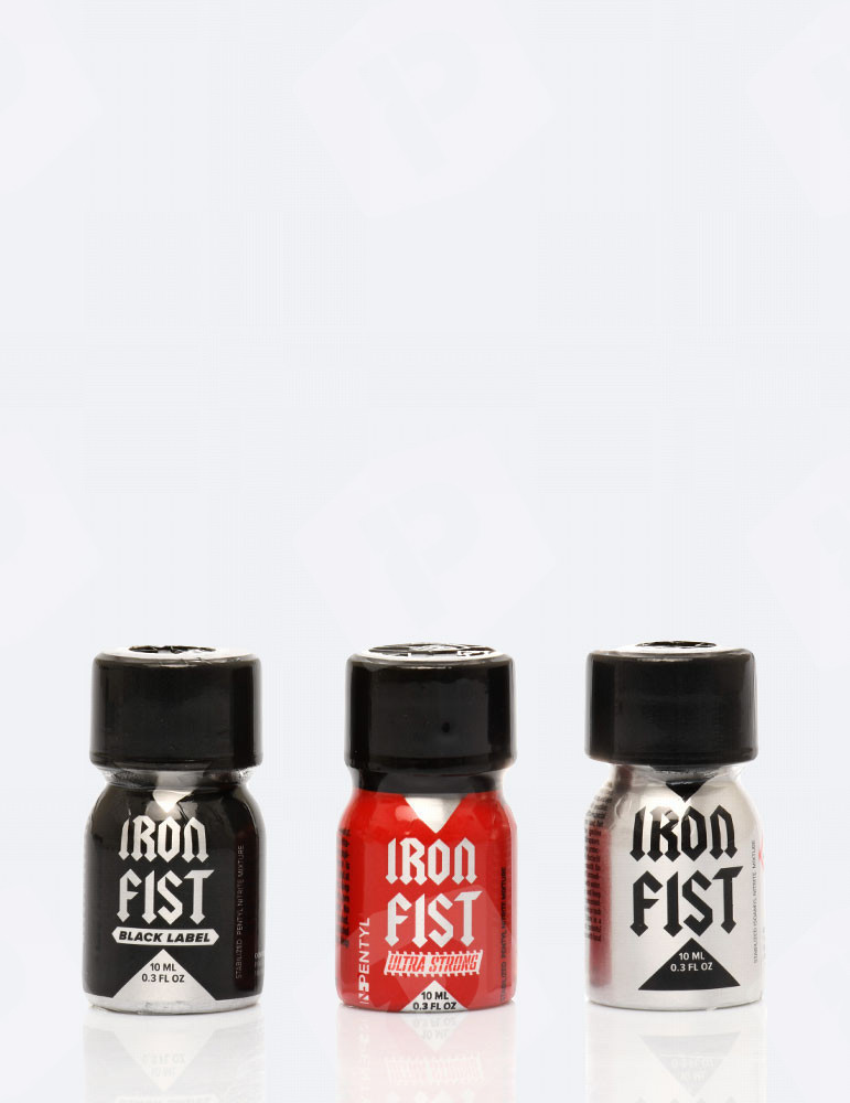 Pacote de 3 mini iron fist 10 ml