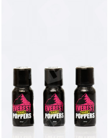 Pacote 3 Everest Poppers Hard 15 ml