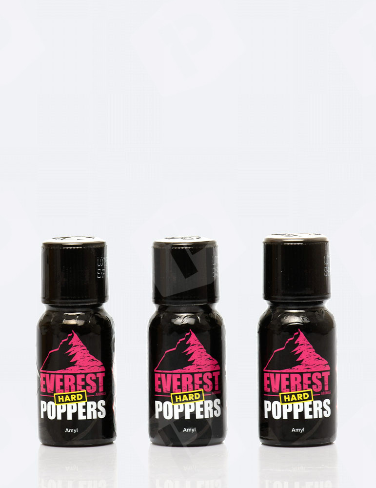 Pacote 3 Everest Poppers Hard 15 ml