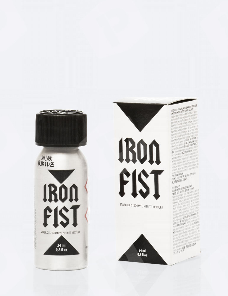 Frasco de poppers Iron Fist Amyl 24 ml
