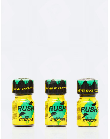 Pack 3 Rush Butanol 10 ml - O Pack Muito Económico - Euro Poppers Portugal