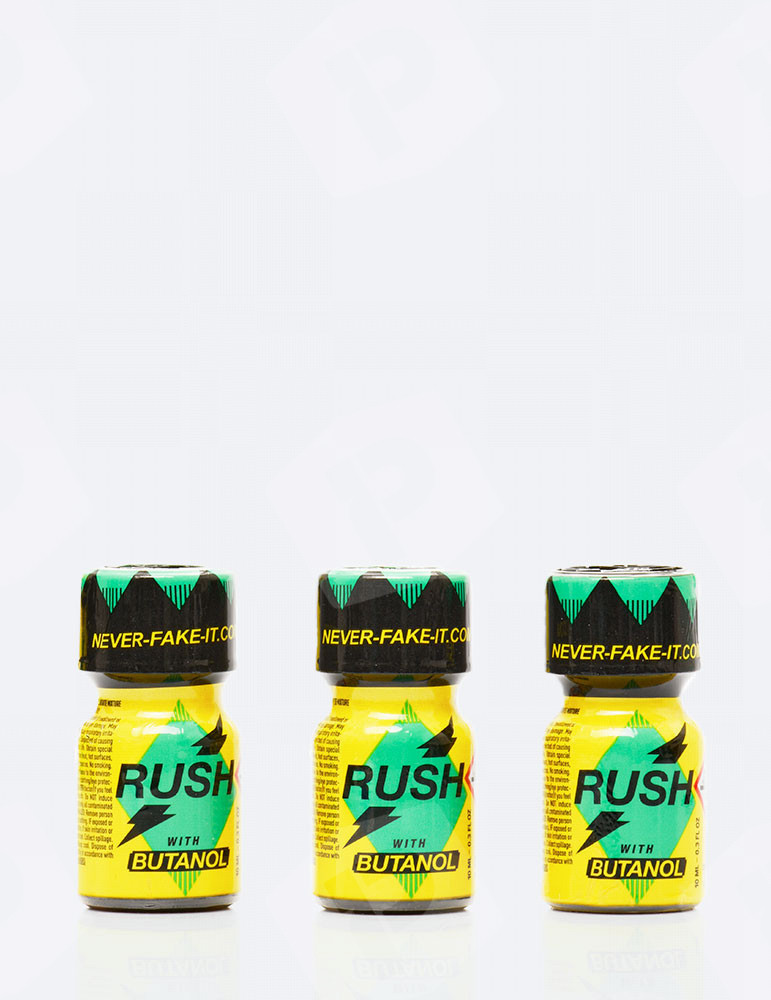 Pack 3 Rush Butanol 10 ml - O Pack Muito Económico - Euro Poppers Portugal