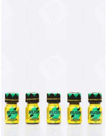 Pack 5 Rush Butanol 10 ml