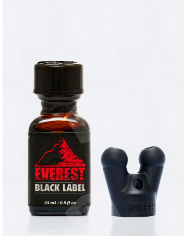 Pack Power Mountain com um poppers back label 24 ml e uma tampa de poppers dupla