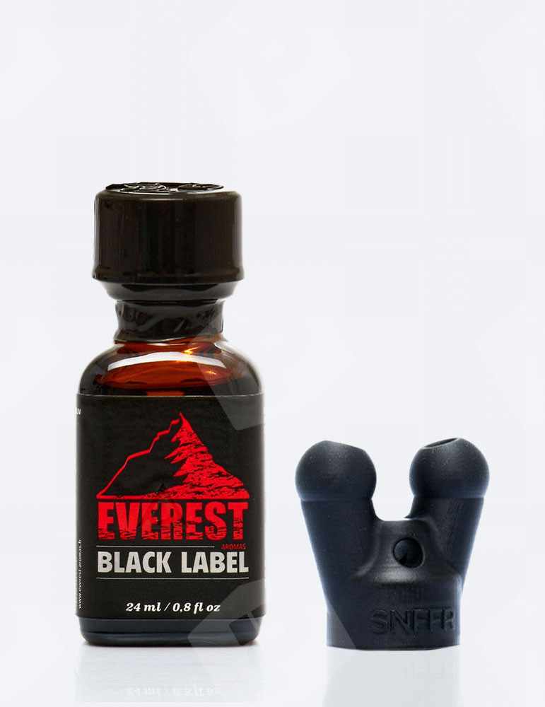 Pack Power Mountain com um poppers back label 24 ml e uma tampa de poppers dupla