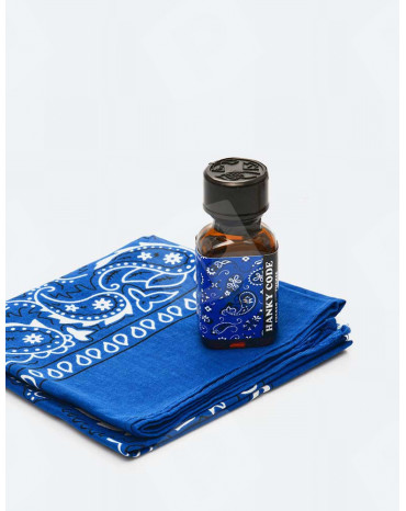 Poppers hanky code azul