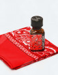 Poppers hanky code vermelho + lenço