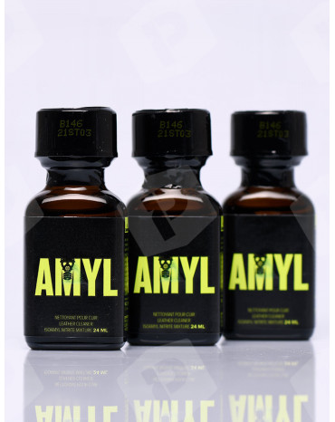 Pack 3 Poppers Amyl 24 ml