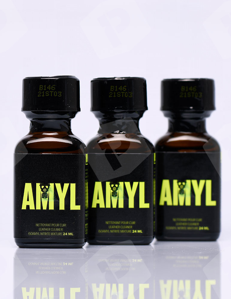 Pack 3 Poppers Amyl 24 ml
