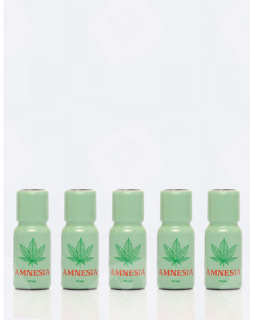 Pack 5 Poppers Amnesia 420 15 ml