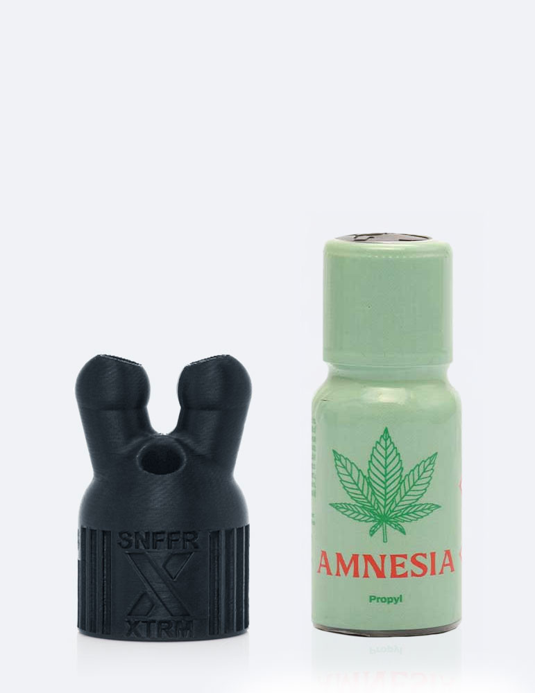 Pack Poppers Amnesia 420 15ml + tampa inaladora XTRM