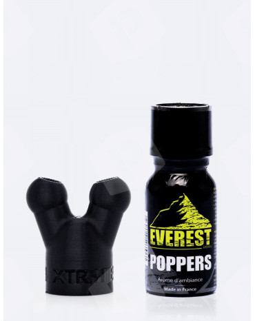 Pack Everest Poppers 15 ml + Tampa inaladora XTRM