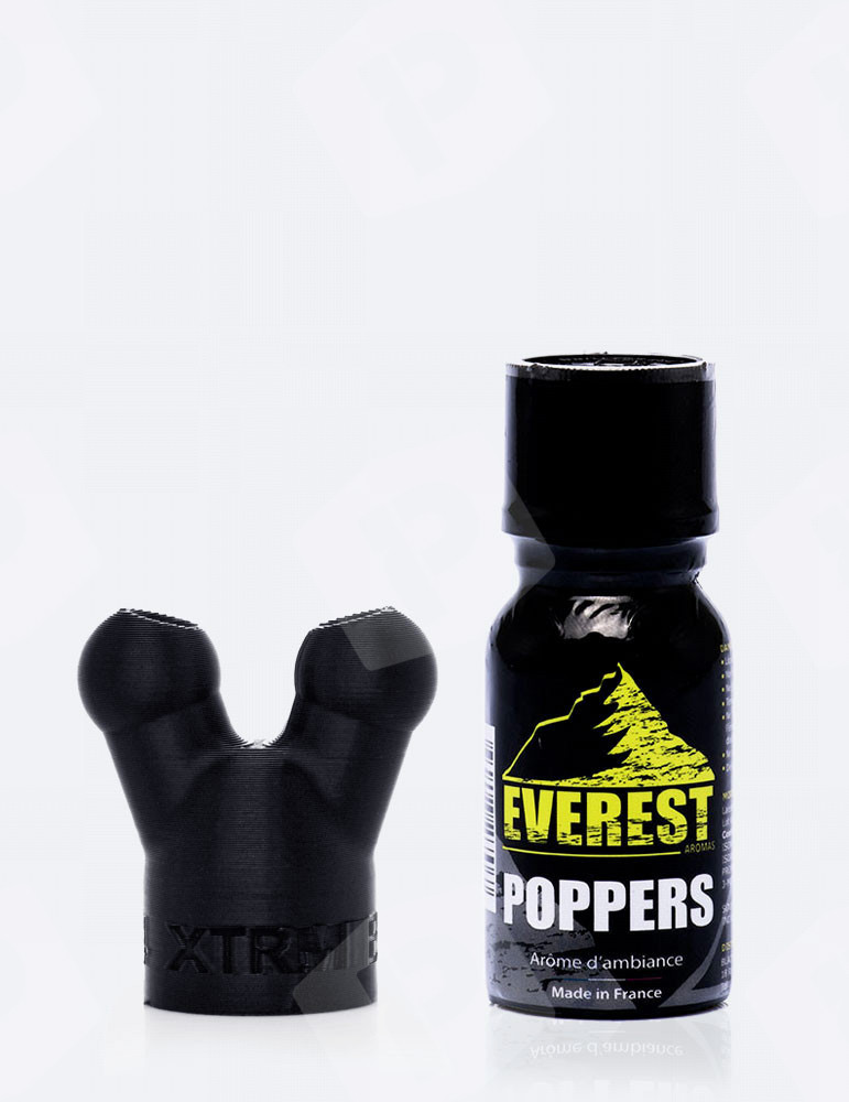 Pack Everest Poppers 15 ml + Tampa inaladora XTRM
