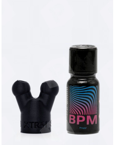 Pack Poppers BPM 15 ml + Tampa Inaladora