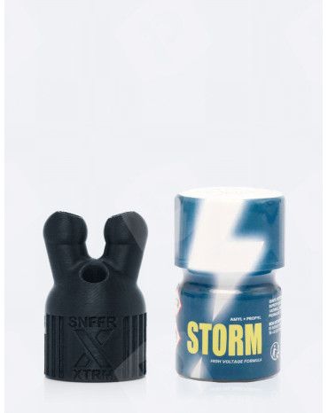 Pack poppers Storm + Tampa inaladora XTRM