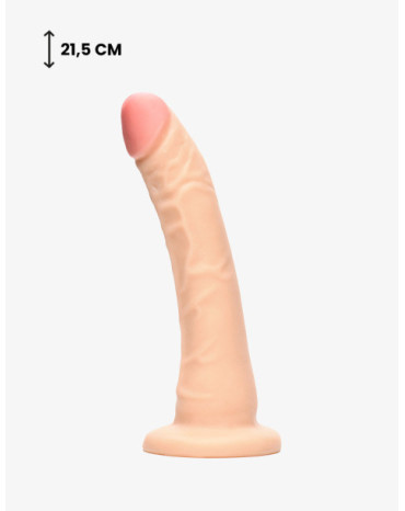 Dildo realista Groovy Champs 21,5 cm com ventosa