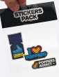 3 stickers poppers 4