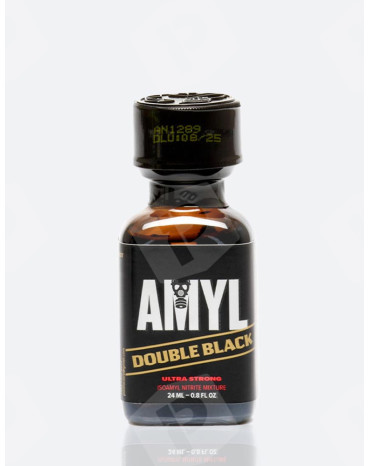 Pack poppers Amyl Double Black 24 ml x3