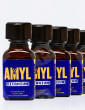 Pacote poppers Amyl Titanium 24 ml x5