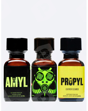 Pack Gaz - 3 poppers 24 ml