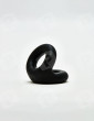 Cockring en Silicone Rugby Ring - Sport Fucker - Noir -2