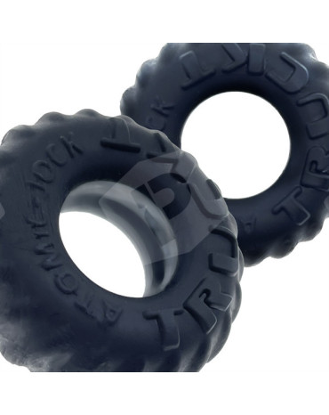 Pack 2 cockrings Truckt Night Edition - Oxballs - Preto