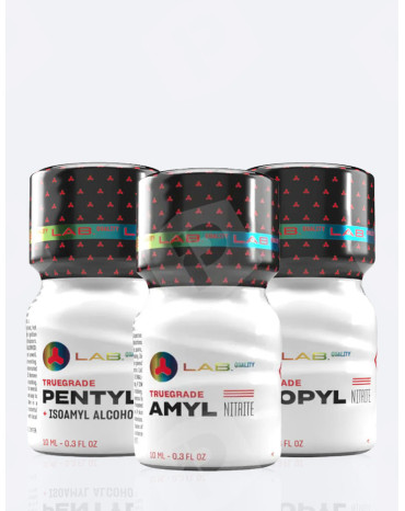 Pack Poppers Trio Lab Quality - 10 ml