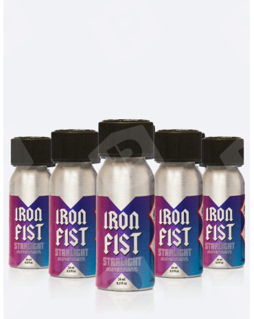 Pack de 5 Poppers Super Amilo Iron Fist Starlight 24 ml