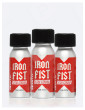 Pack de 3 Poppers Iron Fist Ultra Strong 24 ml