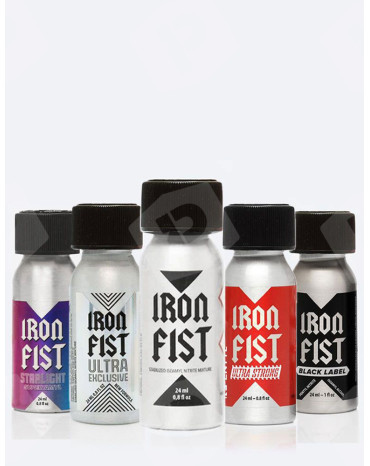 Pack Gama Iron Fist 24 ml x5 | Euro Poppers Portugal