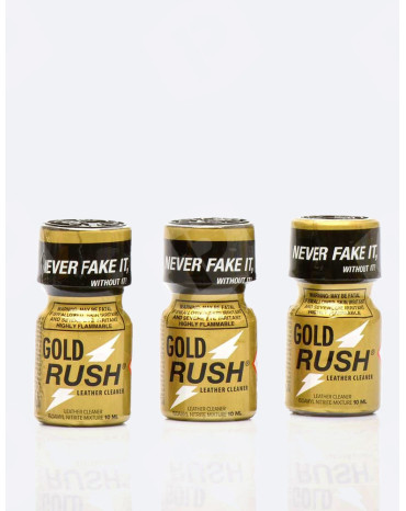Poppers Rush Gold 10 ml - Compre o Seu Poppers Em Pack de 3 Frascos!