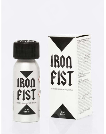 Poppers Iron Fist - Amyl 24 ml - Inquebrável & Muito potente!