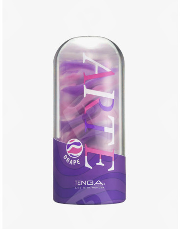 Masturbador reutilizável Arte Drape violeta - Tenga